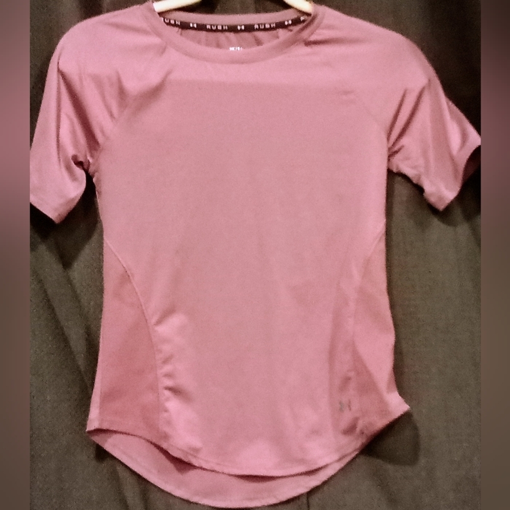 Under Armour Women's Dusty Rose Short Sleeve Tee